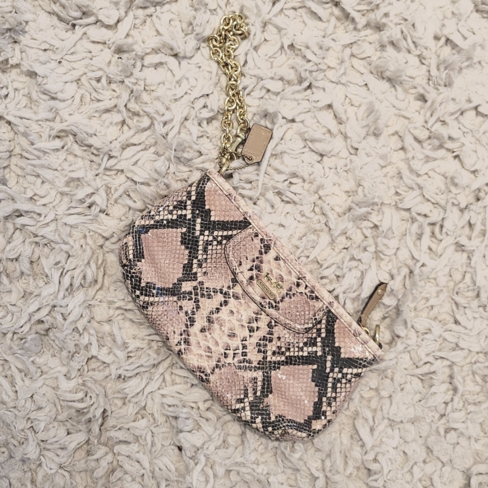Coach Python Wristlet - image 1